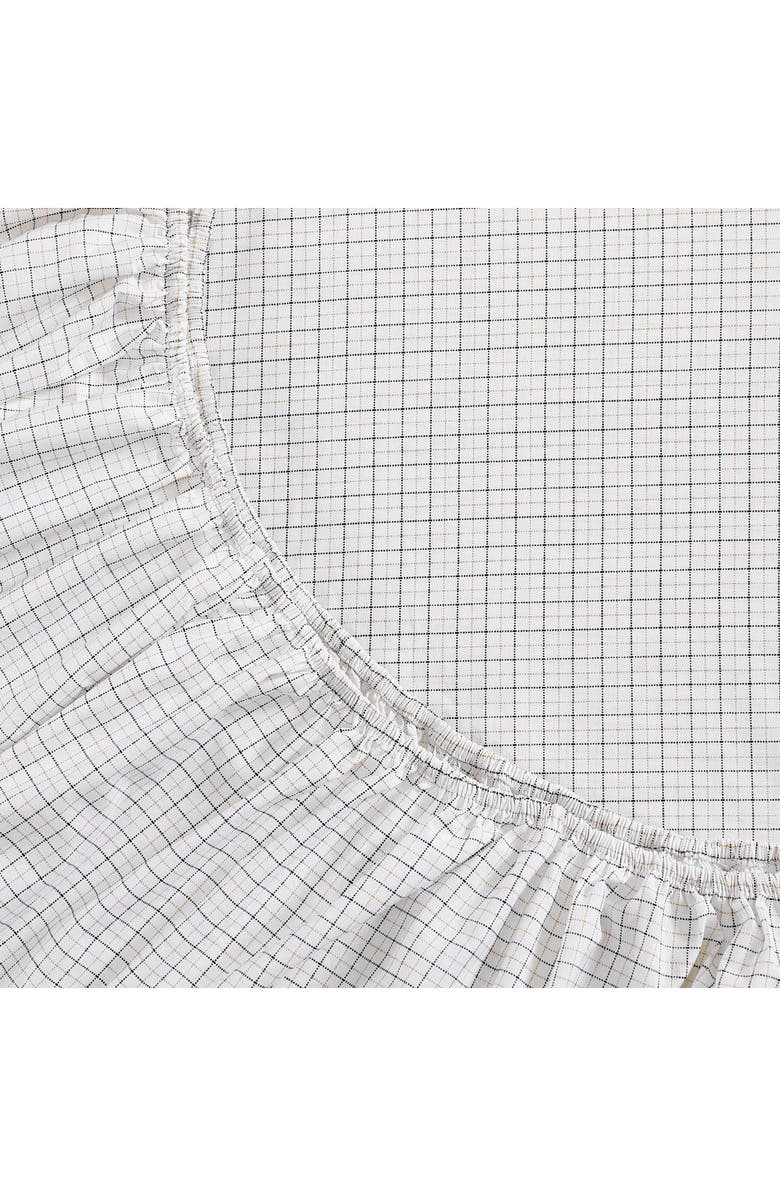 Tommy Hilfiger New England Plaid Cotton Percale Sheet Set, Alternate, color, Beige