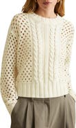 Reiss Marie Mixed Stitch Sweater