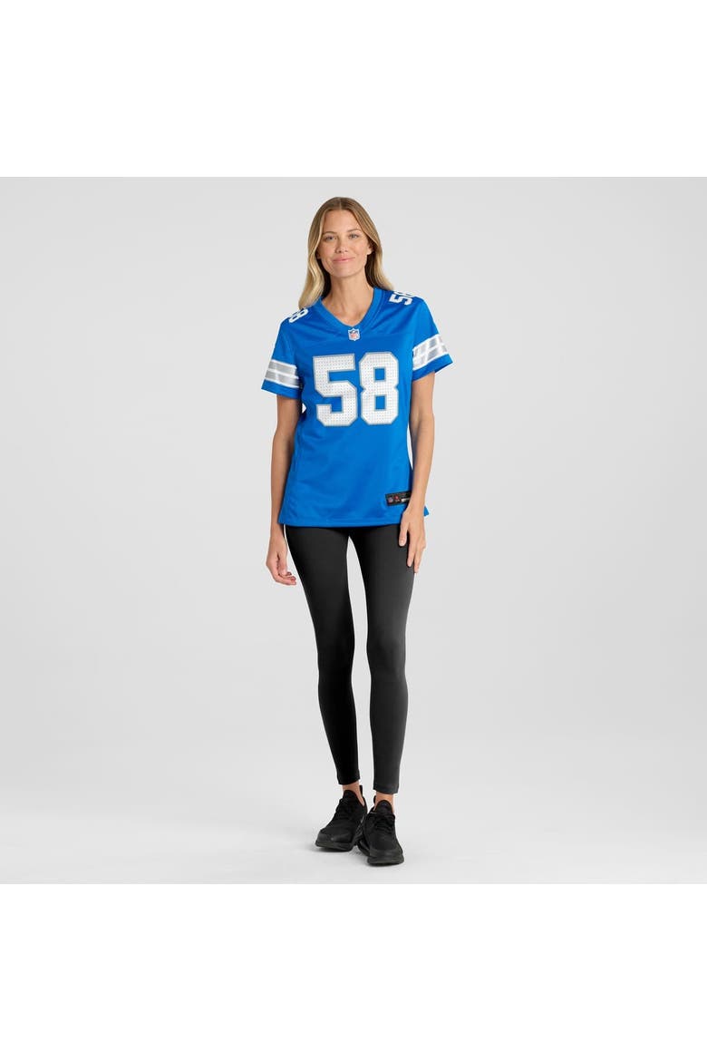 Women's Nike Penei Sewell Blue Detroit Lions Game Jersey, Alternate, color, Blue