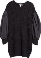 Max Mara Ancella Oversize Mixed Media Sweater
