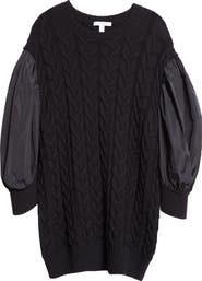 Max Mara Ancella Oversize Mixed Media Sweater