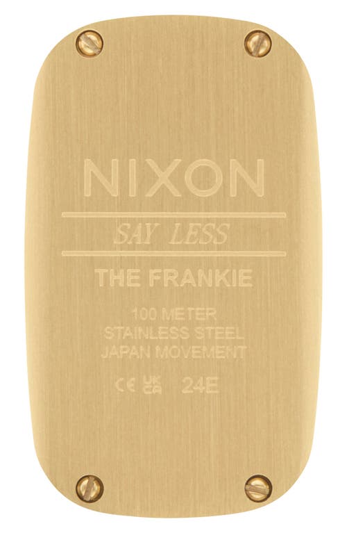 Nixon Frankie Bracelet Watch, 24mm In Gold