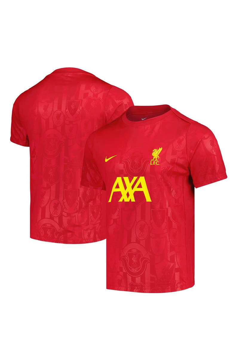 Nike Men's Nike Red Liverpool 2024/25 Academy Pro Pre-Match Top, Main, color, 
