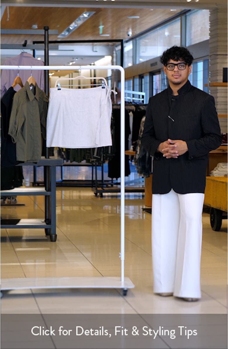 Siena Wrap Miniskirt, sales video thumbnail