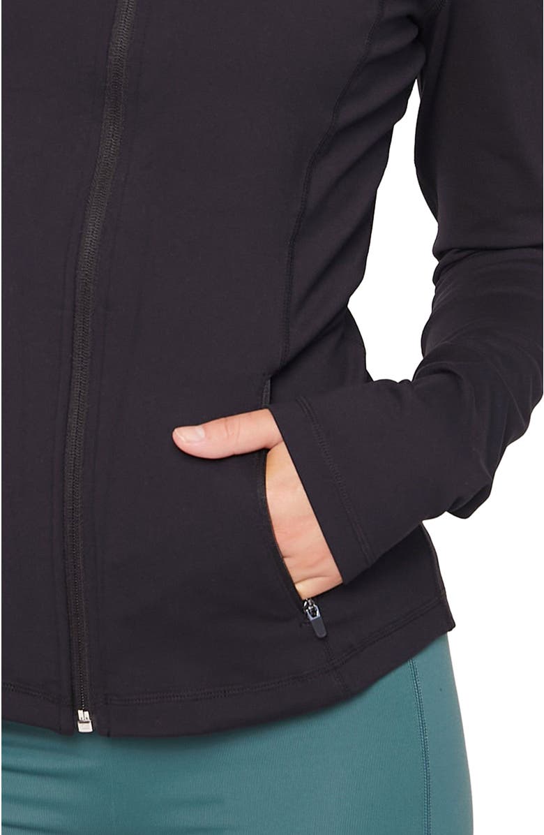 Rebody Active Gen XYZ Zip Up Cloudlux Track Jacket, Alternate, color, Metropolis Black