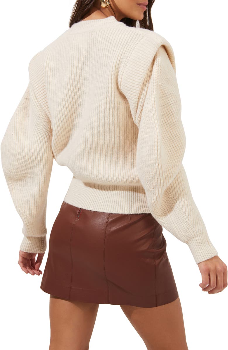 ASTR the Label Romina Crewneck Sweater, Alternate, color, 