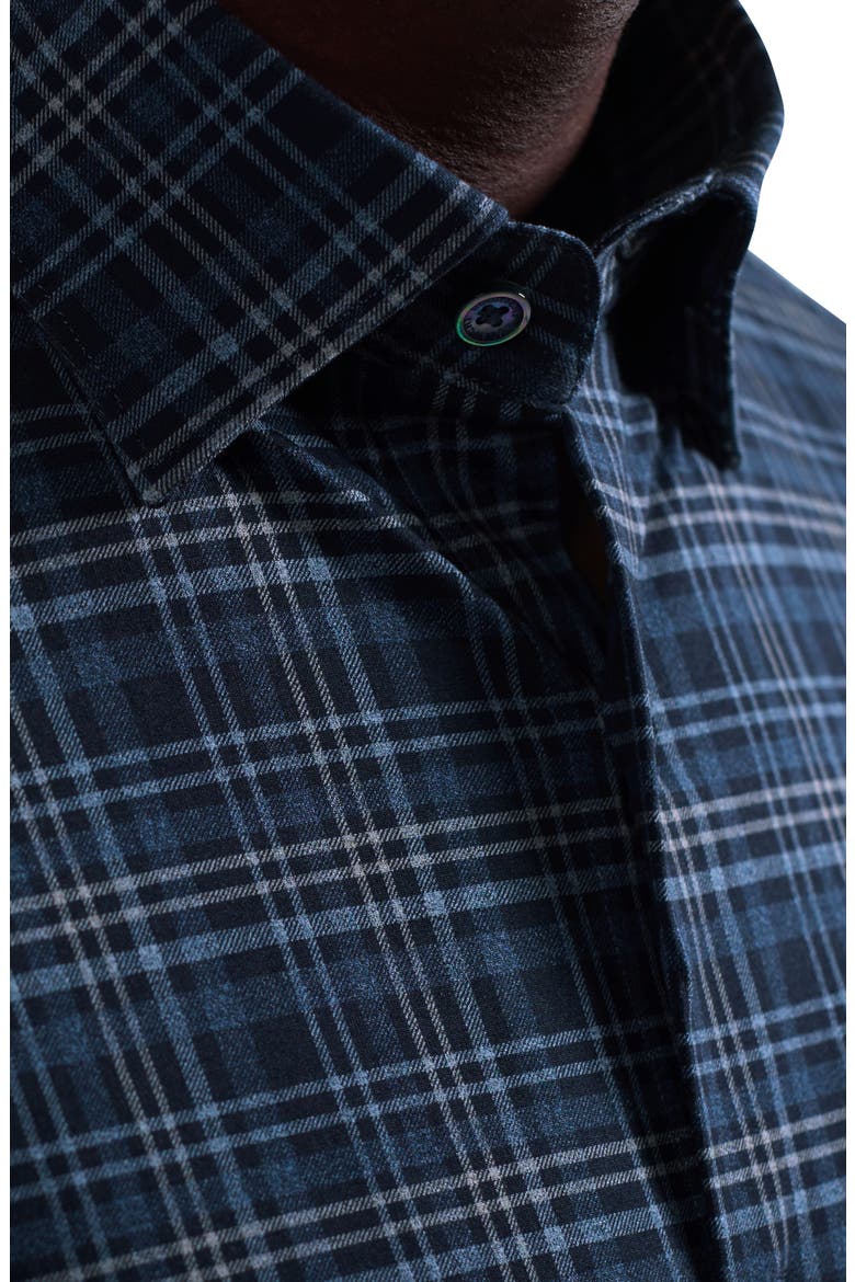 Jules OoohCotton® Plaid Button-Down Shirt, Alternate, color, PEACOCK