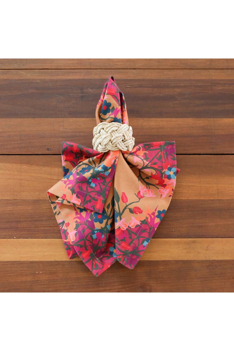 Offcut Napkins - Set of 6, Alternate, color, Orange