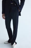 MANGO Pinstripe Suit Trousers