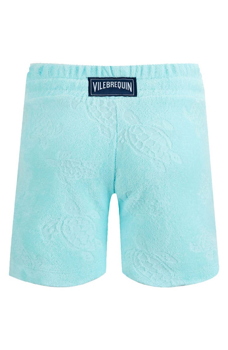 Vilebrequin Kids' Ronde Des Tortues Terry Bermuda Shorts, Main, color, 