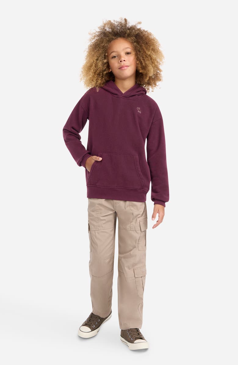 abercrombie kids Kids
 Essentials Fleece Hoodie, Alternate, color, Fig