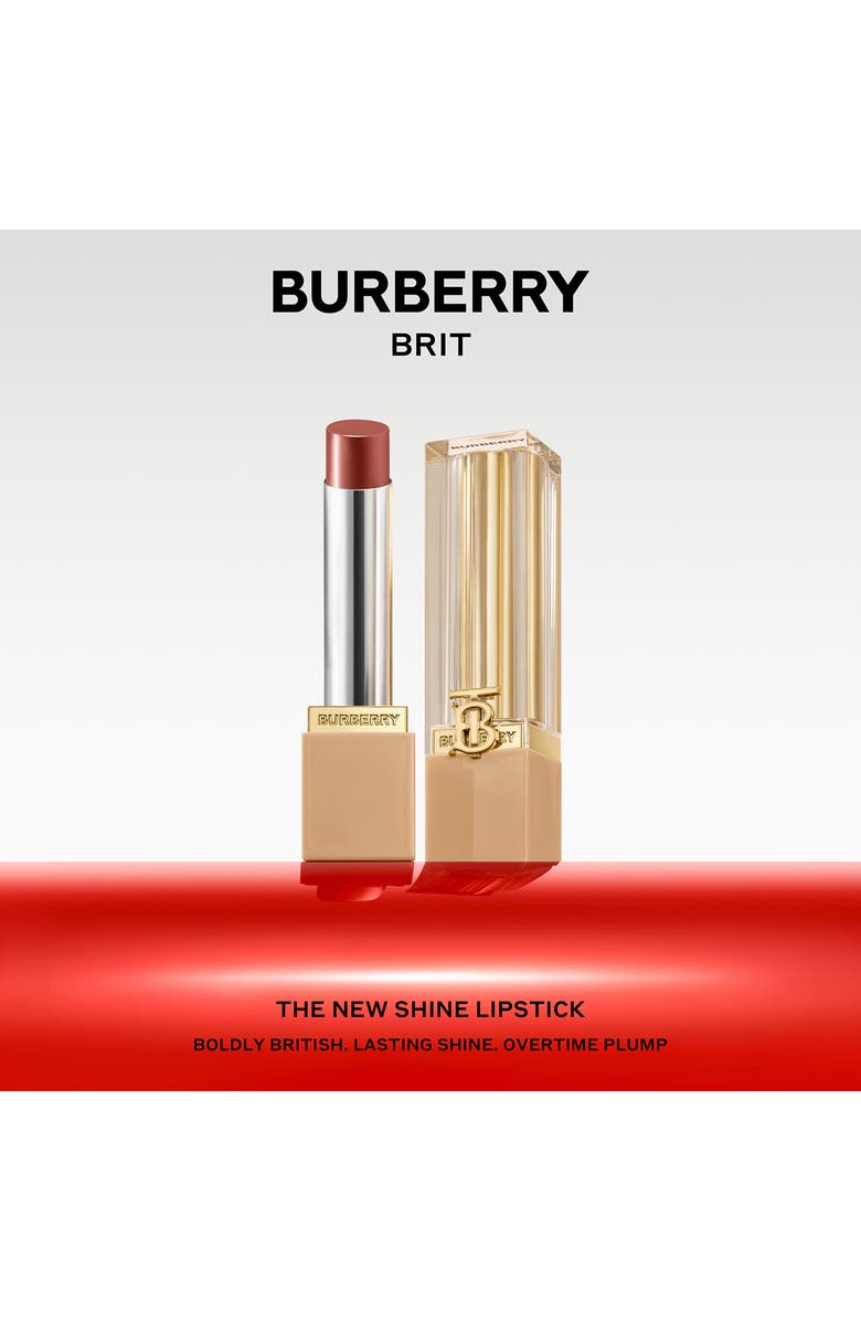 Burberry Brit Shine Lipstick, Alternate, color, 604 Heritage Honey