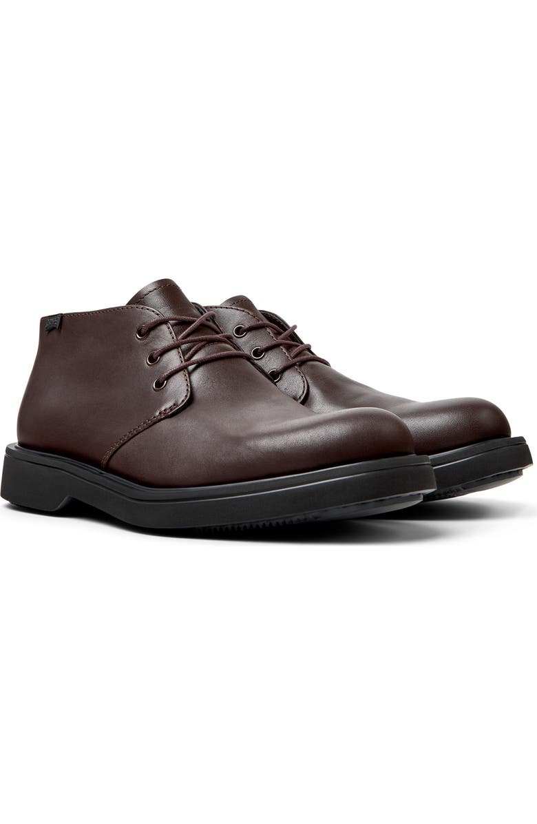 Camper Norman Ankle Boot, Main, color, Dark Brown