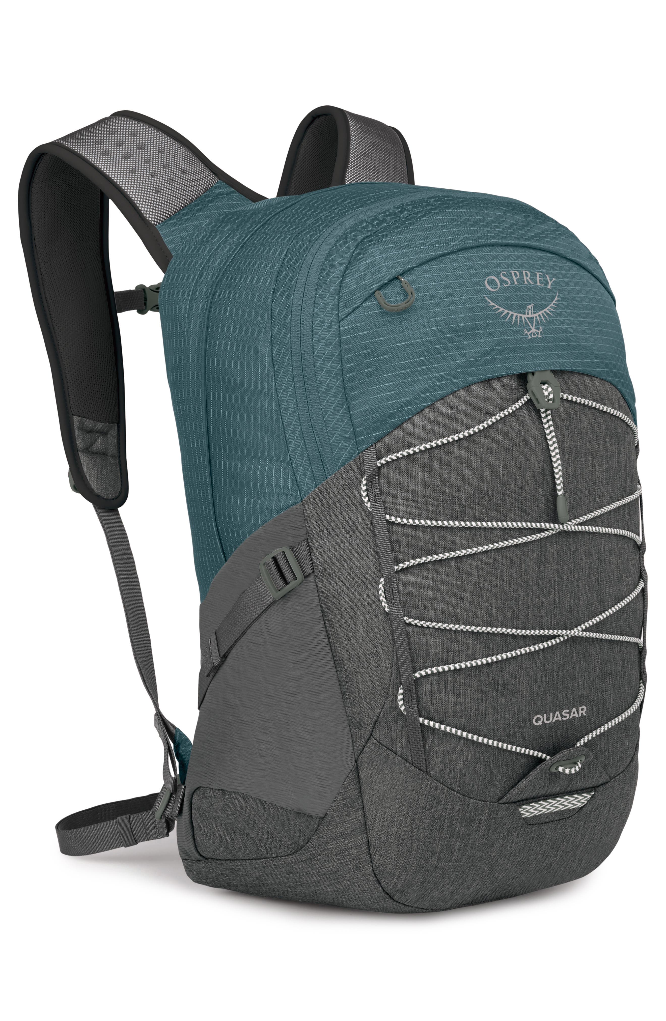 Quasar 26-Liter Backpack, Alternate, color, CASCADE BLUE/COAL GREY HEATHER