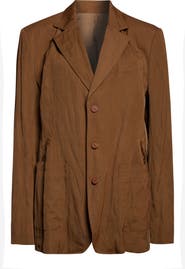 Eckhaus Latta Shadow Nylon Twill Blazer