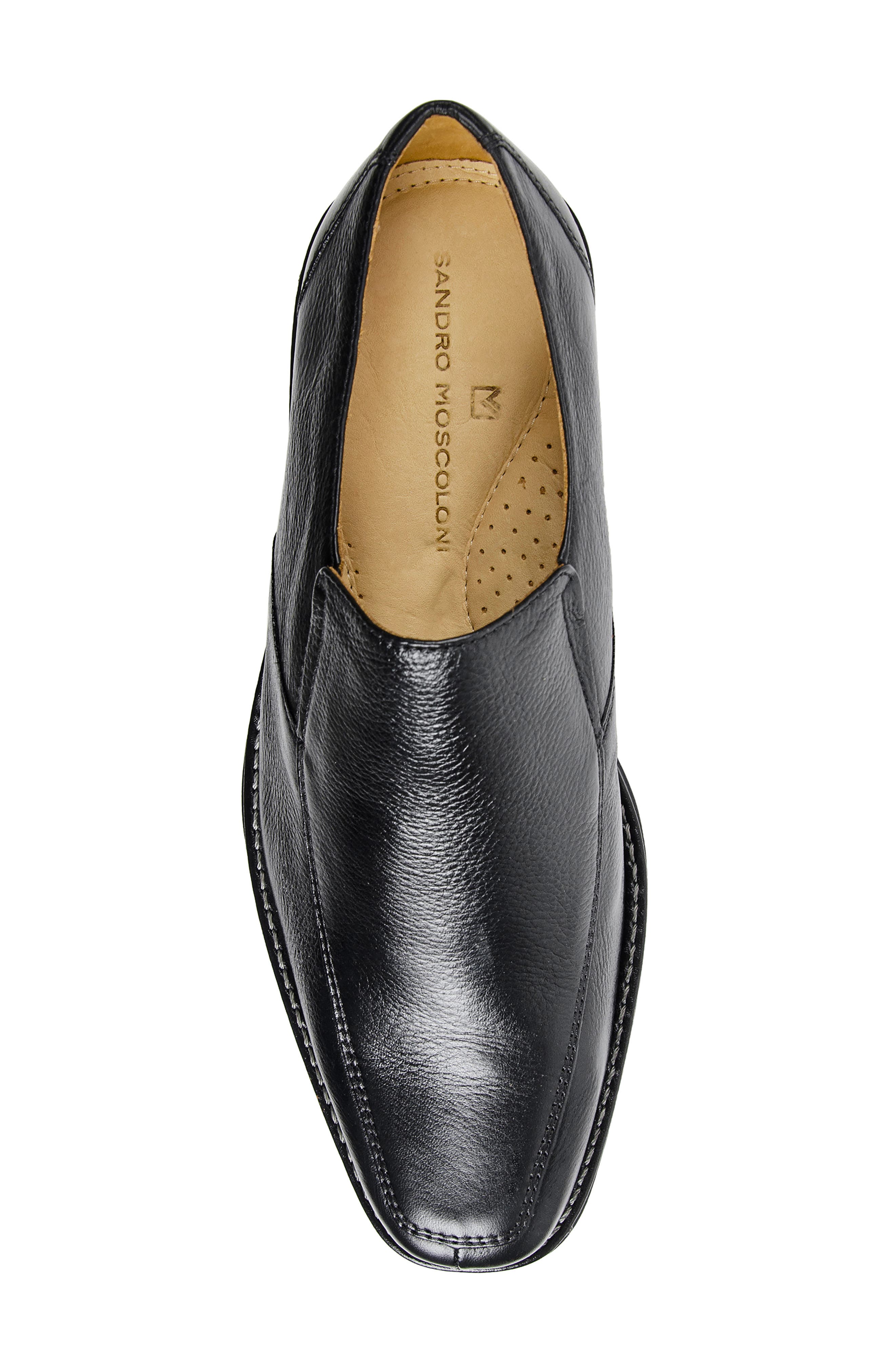 Sandro Moscoloni Double Gore Moc Toe Slip-On Loafer, Alternate, color, 