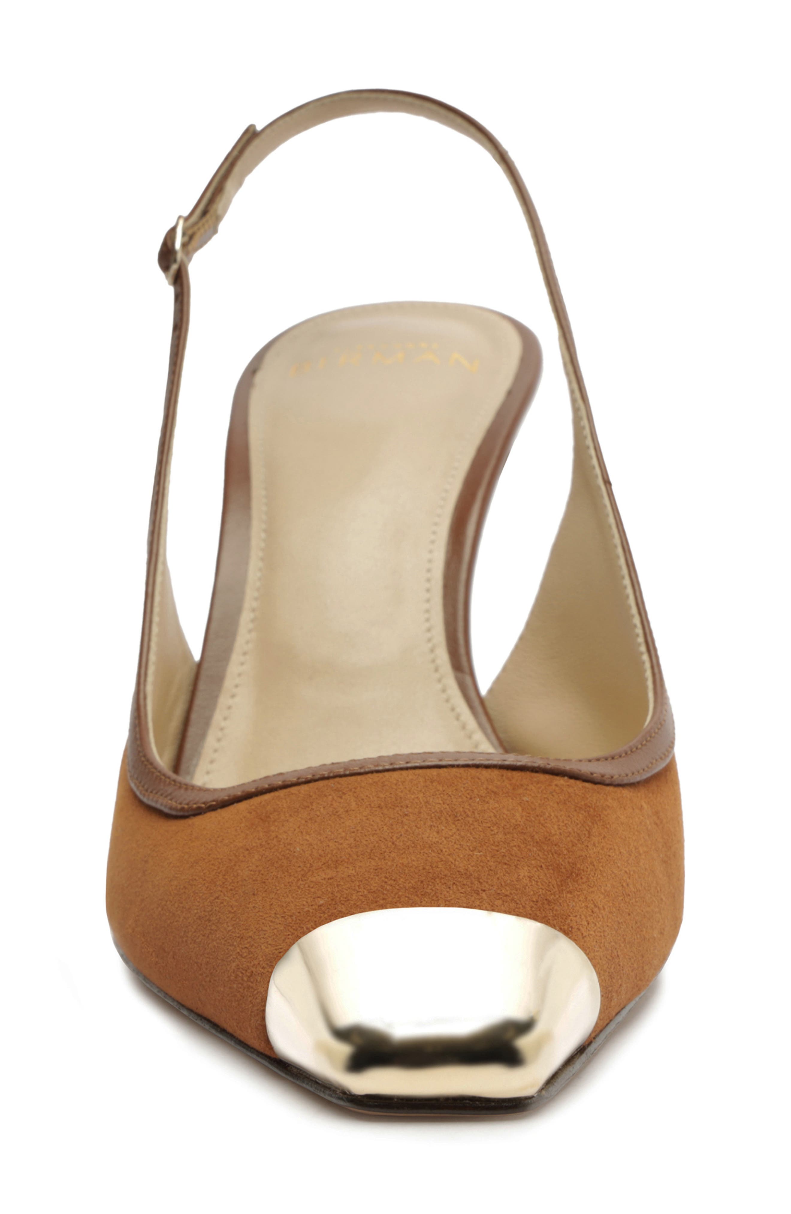 Alexandre Birman Olivia Cap Toe Slingback Pump, Alternate, color, 