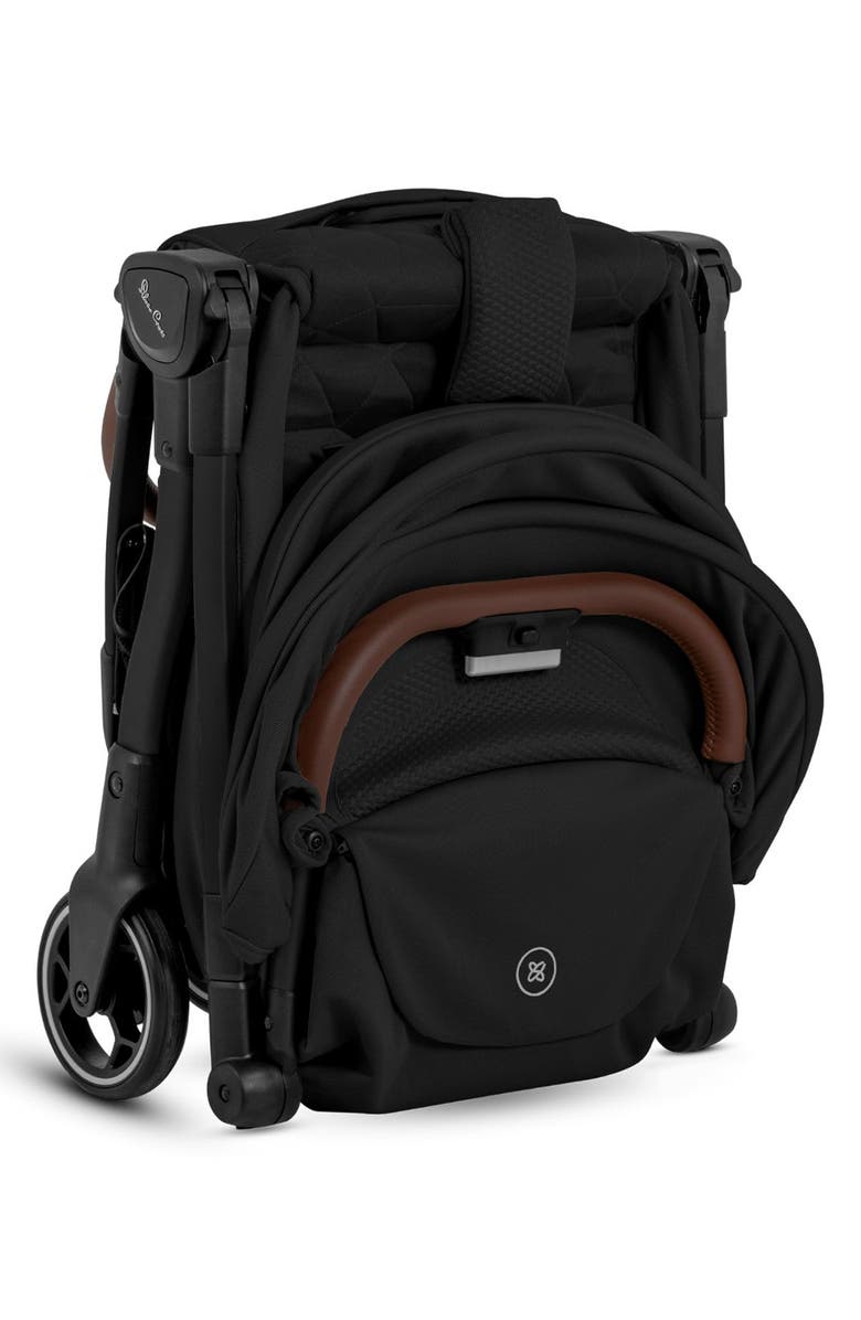 Silver Cross Clic Compact Stroller, Alternate, color, Black