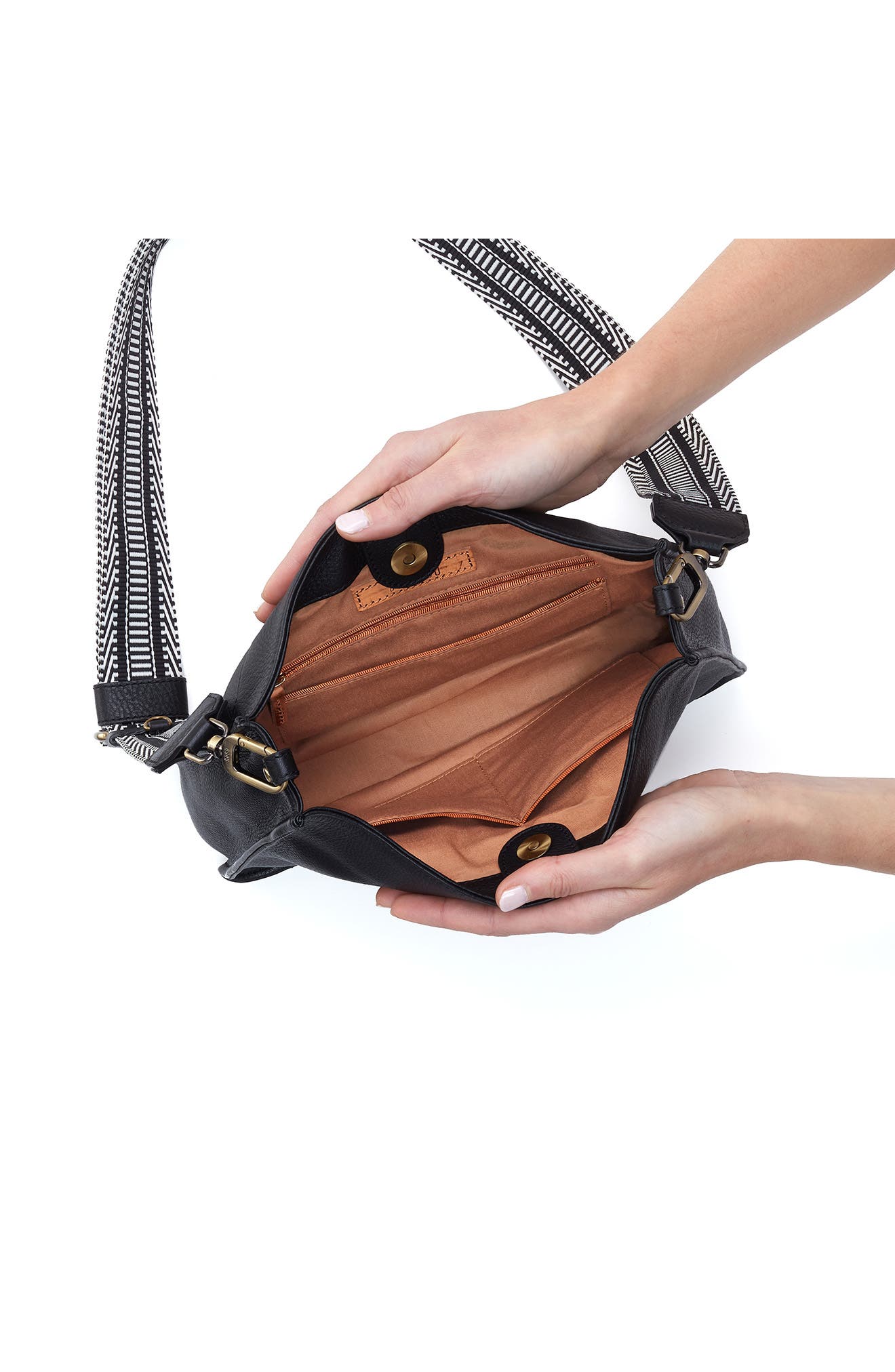 HOBO Cass Leather Crossbody Bag, Alternate, color, 