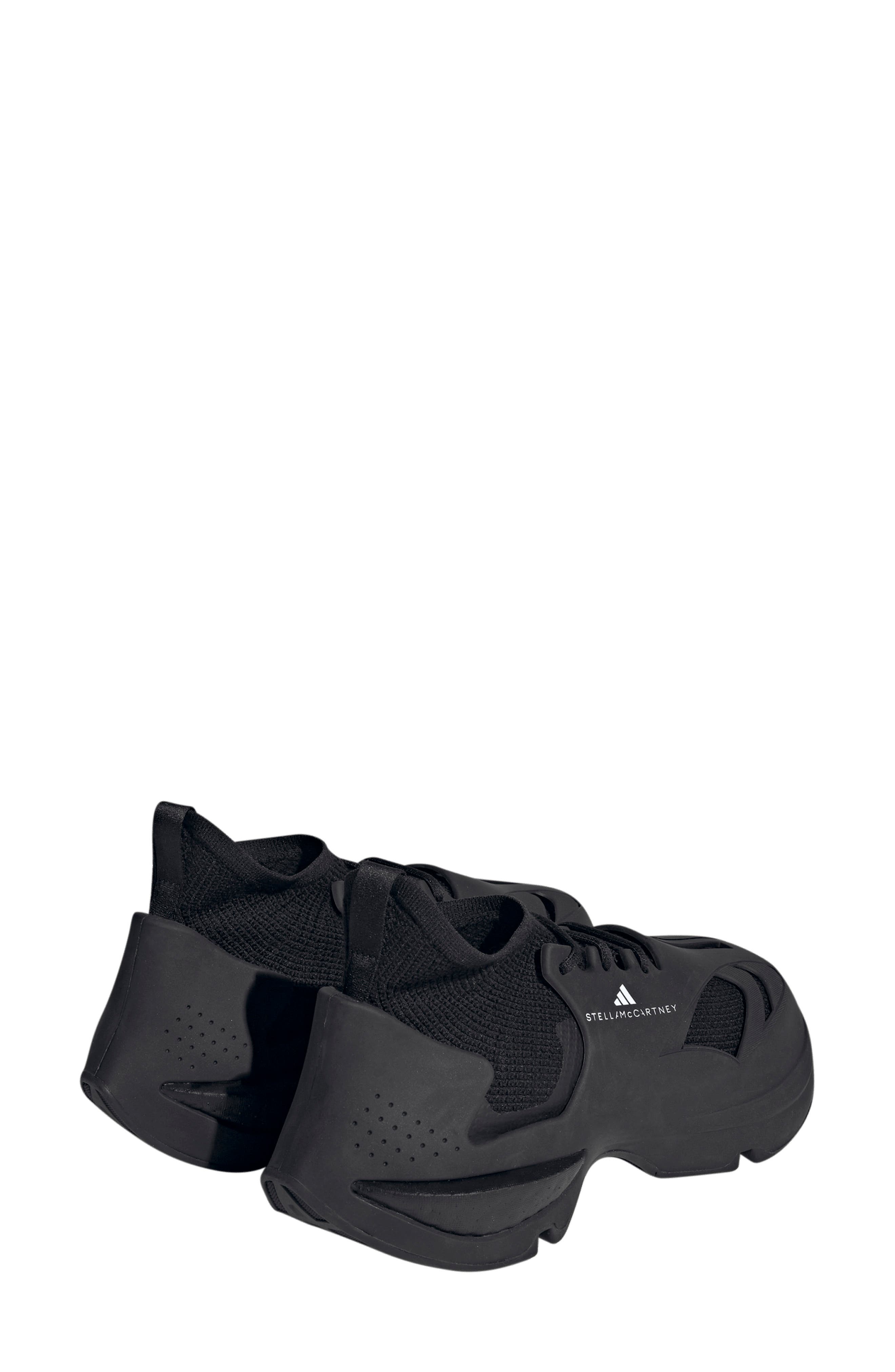 adidas by Stella McCartney ASMC Sportswear Run Sneaker, Alternate, color, Core Black/White/Black