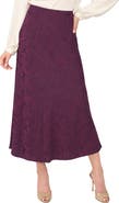 Halogen® Jacquard Pull-On Midi Skirt