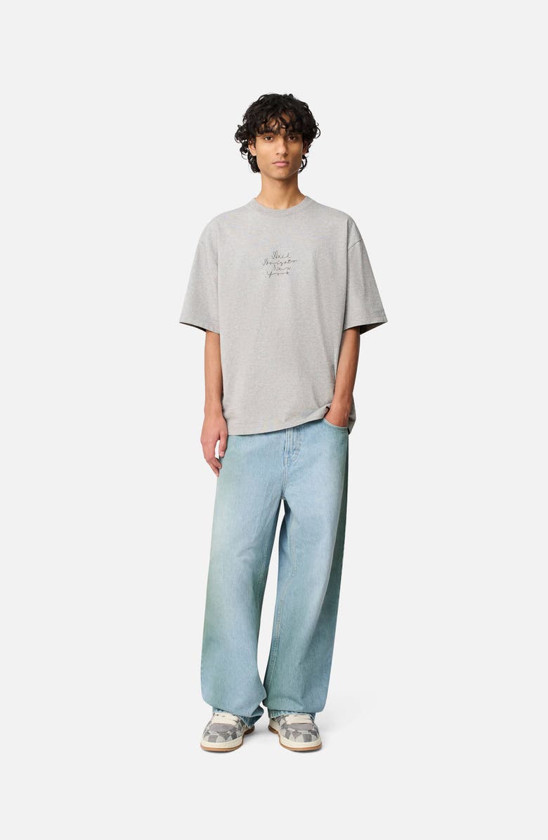 Axel Arigato New York City T-Shirt, Alternate, color, Grey Melange