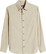 Schott NYC Pinwale Corduroy Button Down Shirt