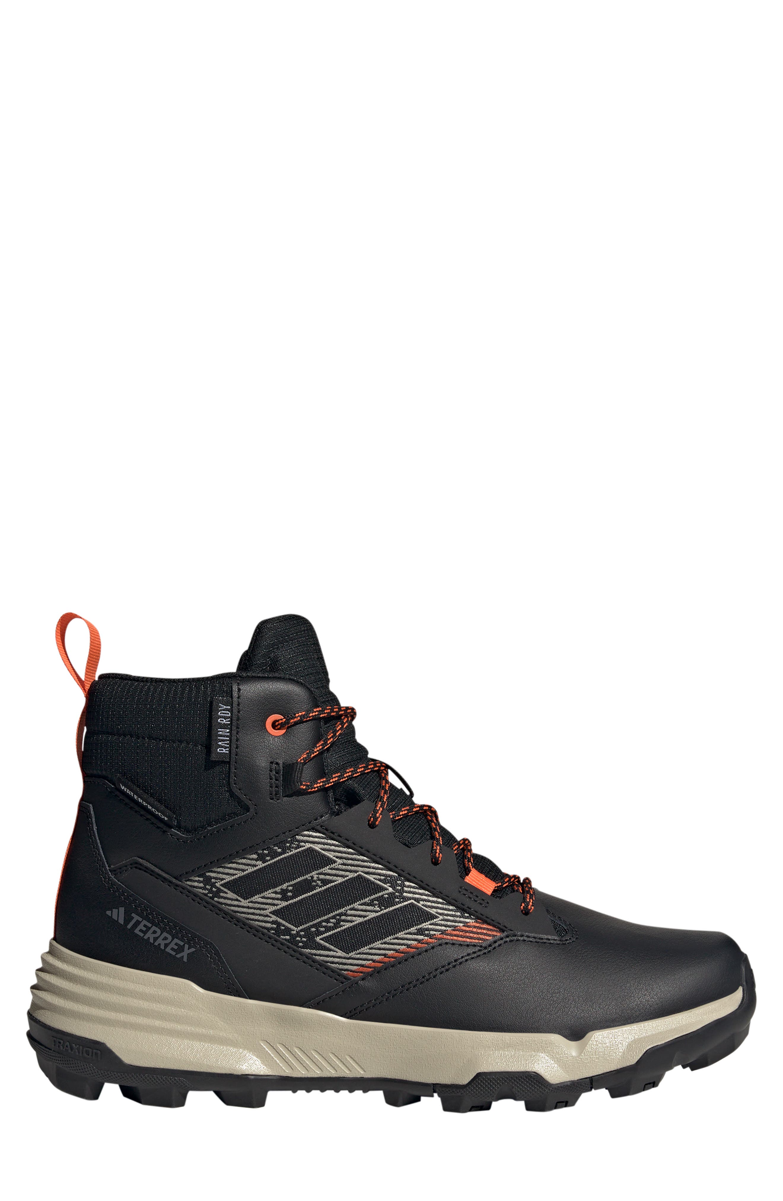 Unity Rain RDY Mid Hiking Shoe, Alternate, color, SHADOW RED/ BLACK/ ORANGE