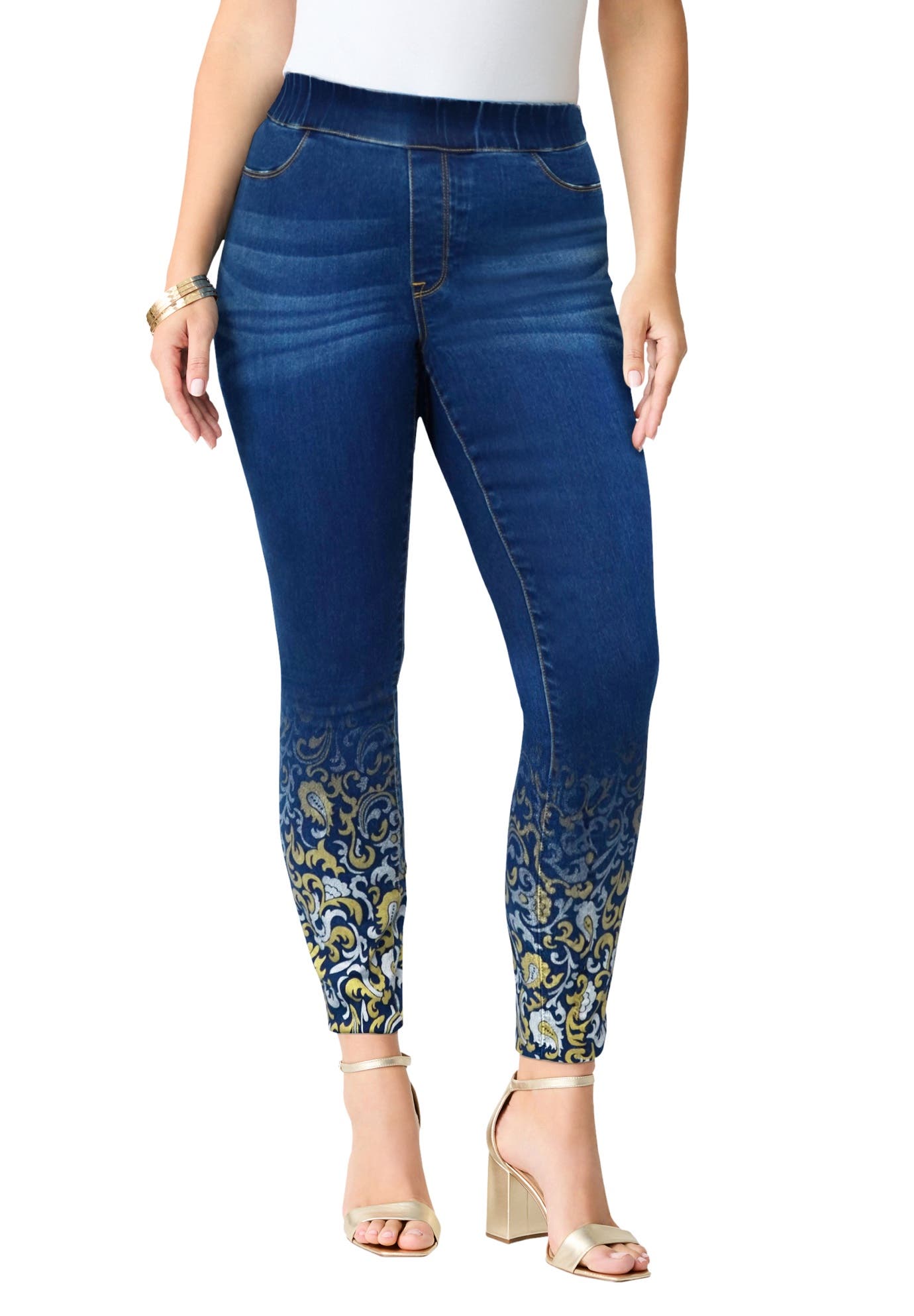 selected METALLIC PAISLEY OMBRE