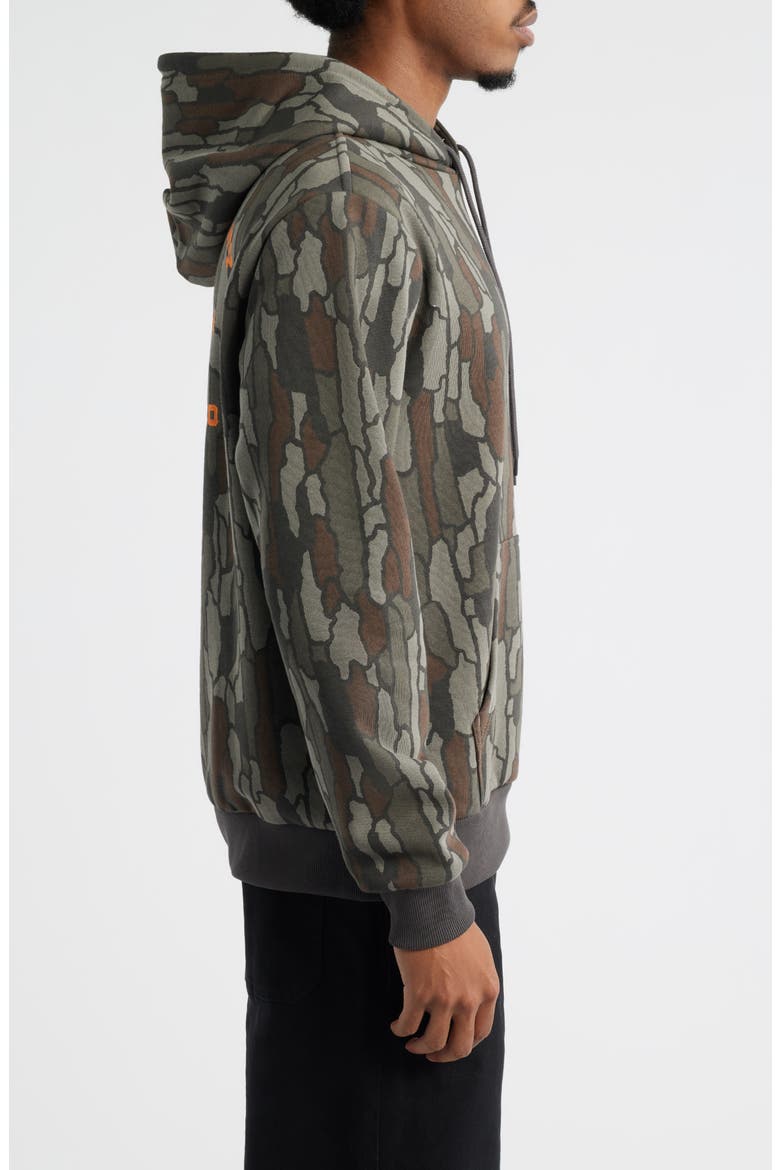 Danforth Graphic Hoodie, Alternate, color, BARK CAMO