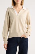rag & bone Nyla Cashmere Polo Sweater