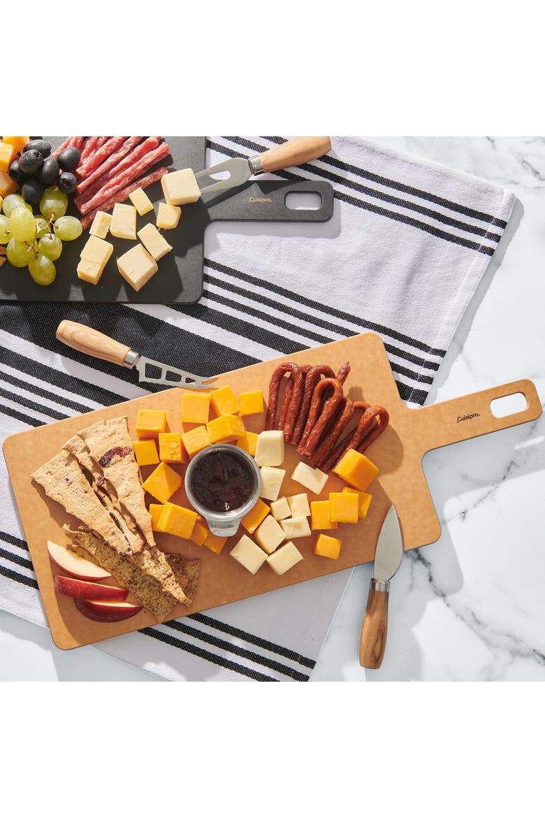 Fiber Wood Paddle Cutting Board, 18-Inch x7.5-Inch, Alternate, color, Natural