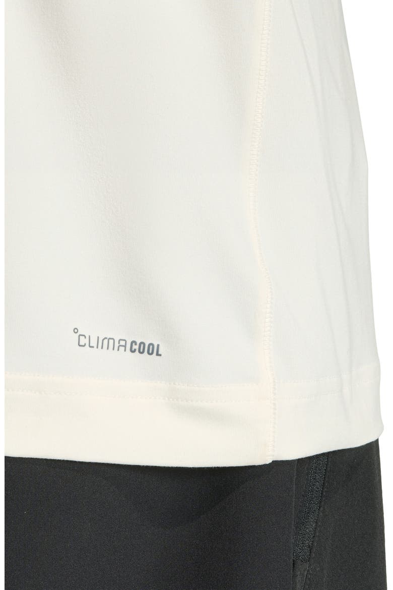 Puremotion Climacool Crewneck T-Shirt, Alternate, color, CHALK