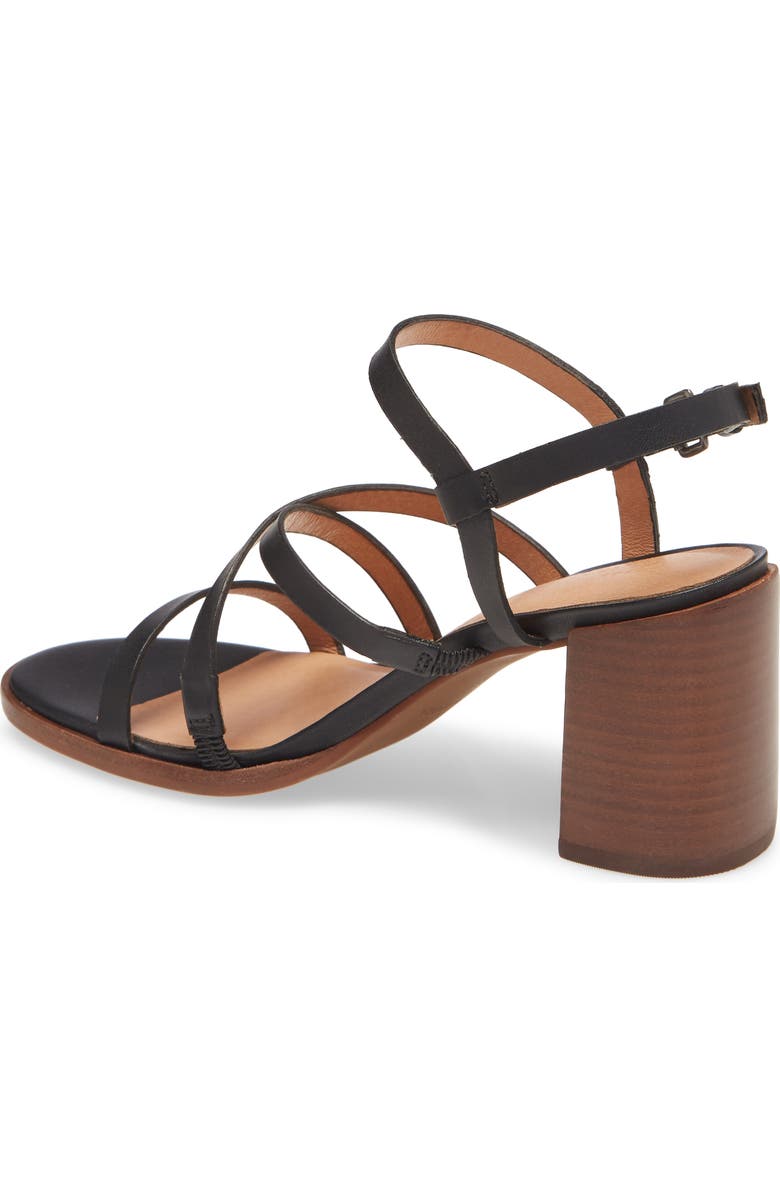 Madewell Edie Leather Sandal, Alternate, color,