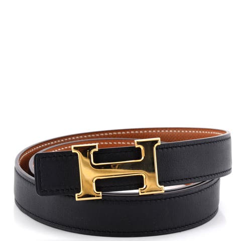 Constance Reversible Belt Leather Thin
