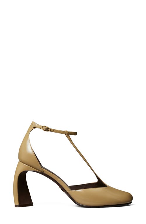 Tory Burch T-strap Peep Toe Pump In Animal Print