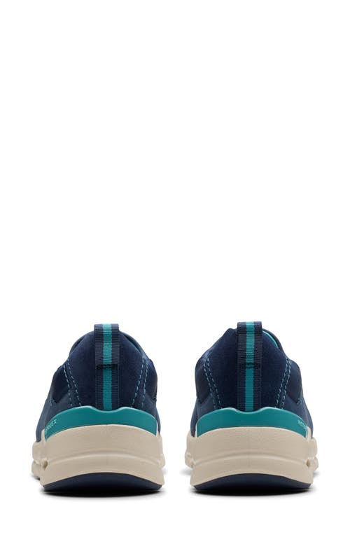 Clarks ® Naturex Waterproof Slip-on Sneaker In Blue