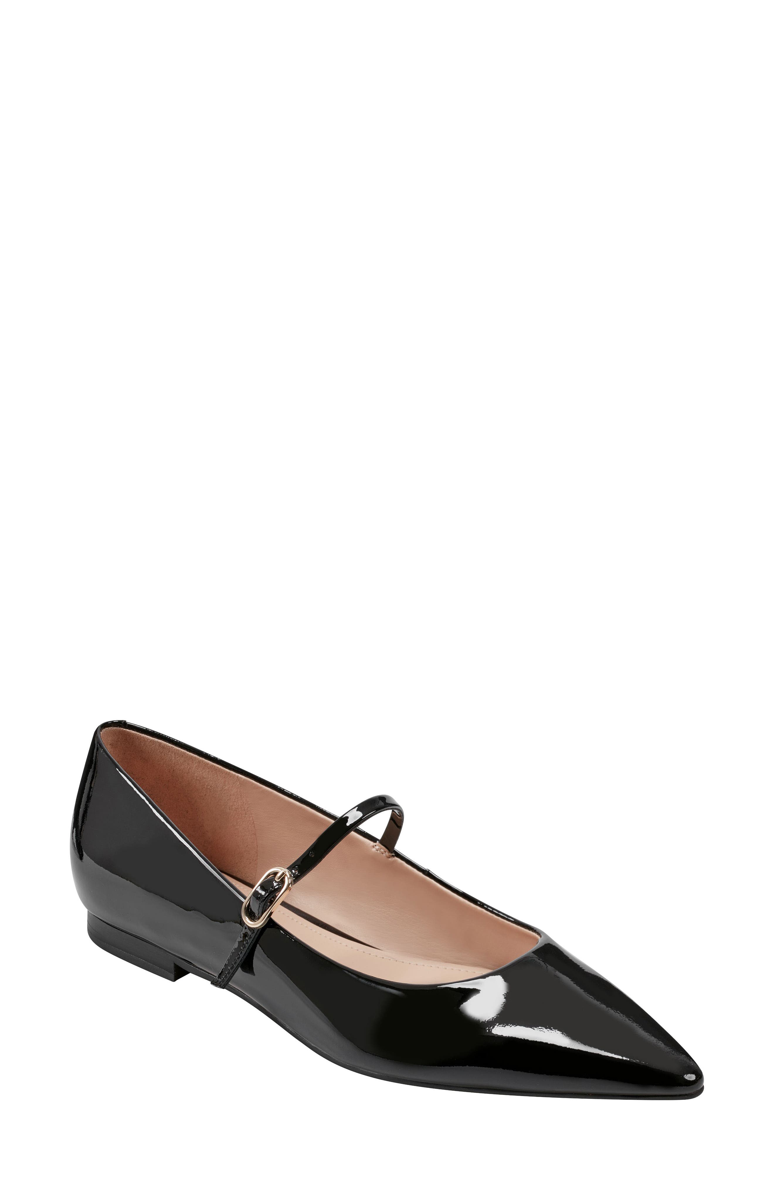 Marc Fisher LTD Daner Pointed Toe Flat, Main, color, 