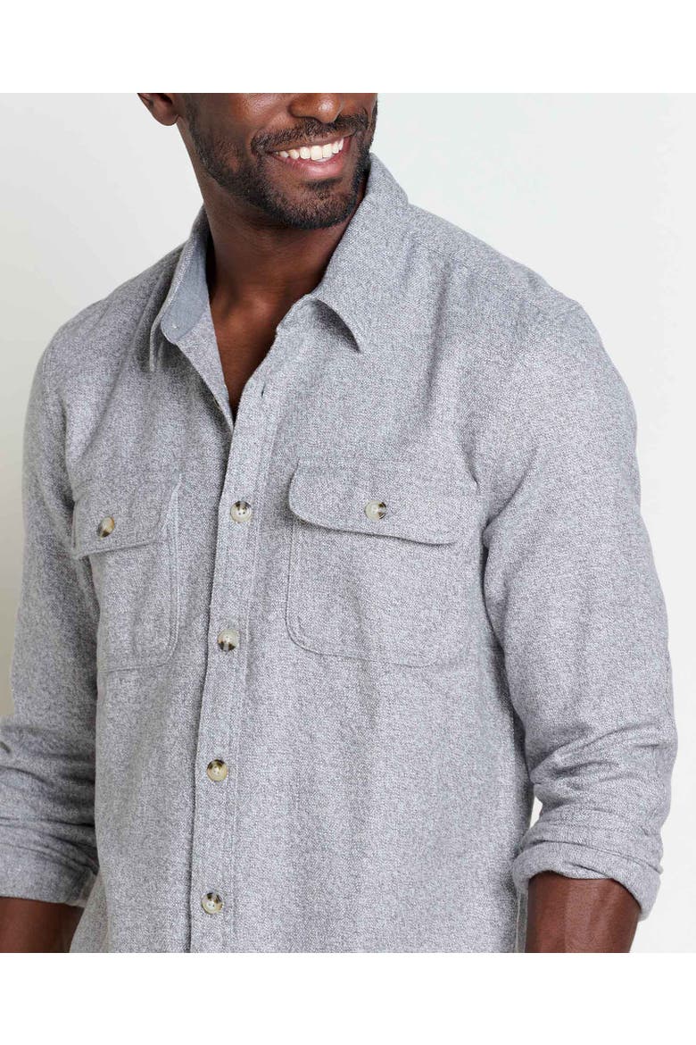 Ranchero Long Sleeve Shirt, Alternate, color, Smoke