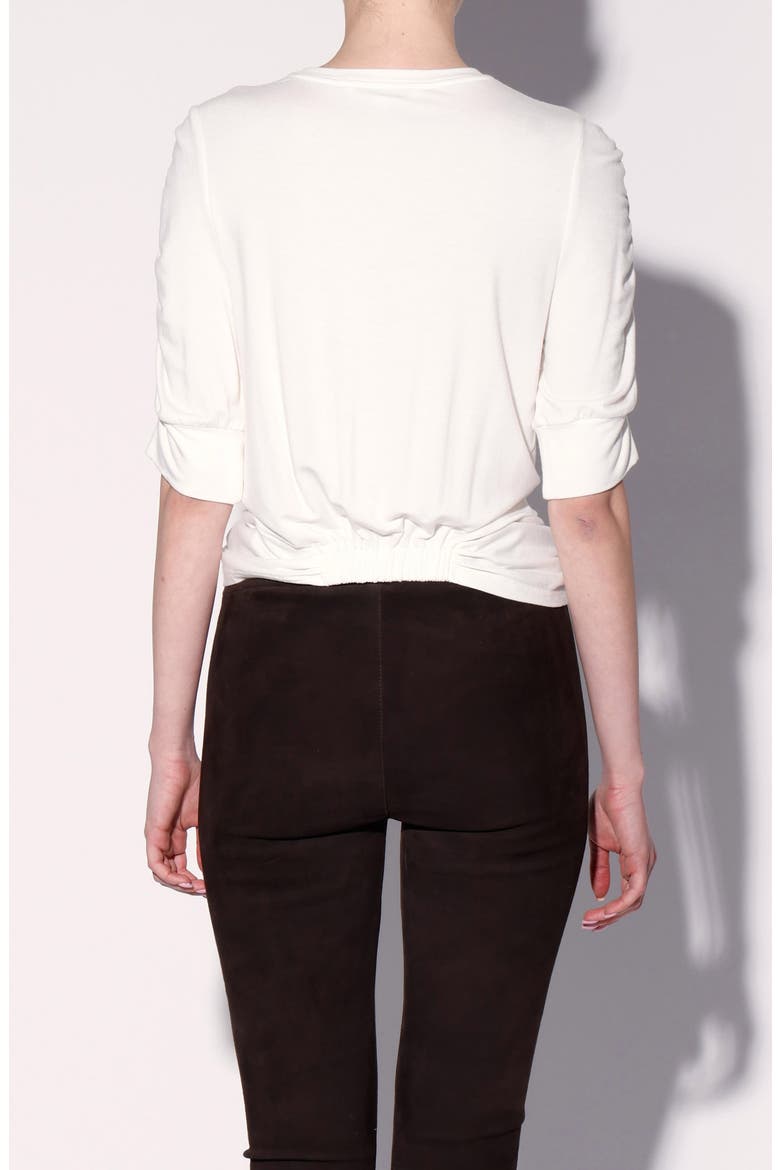 Holly Twist Top, Alternate, color, WHITE