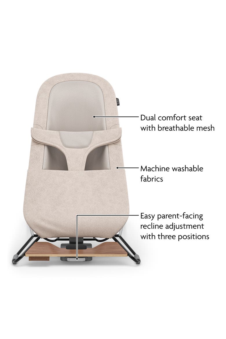 Mira 2-in-1 Bouncer Seat, Alternate, color, SAND MELANGE