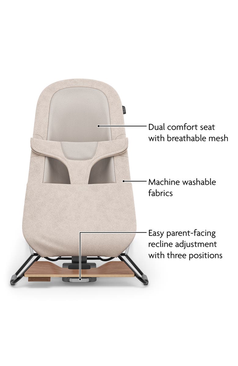 UPPAbaby Mira 2-in-1 Bouncer Seat, Alternate, color, Sand Melange