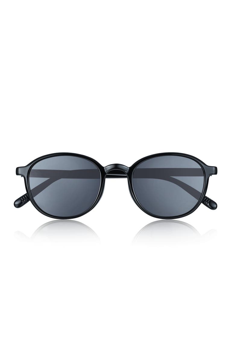 BERTHA Paris Ladies Polarized Sunglasses, Alternate, color, Black/Black