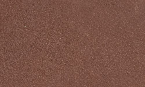 Thom Browne Full Grain Leather Card Case In Dark Brown