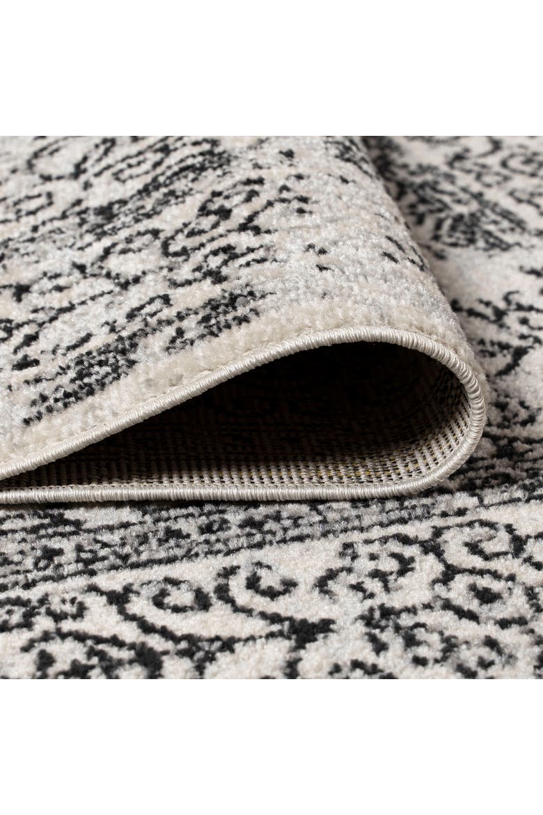Ferro Filigree Area Rug, Alternate, color, Gray/Black