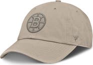 FANATICS Men's Fanatics Tan Boston Bruins Authentic Pro Road Adjustable Hat