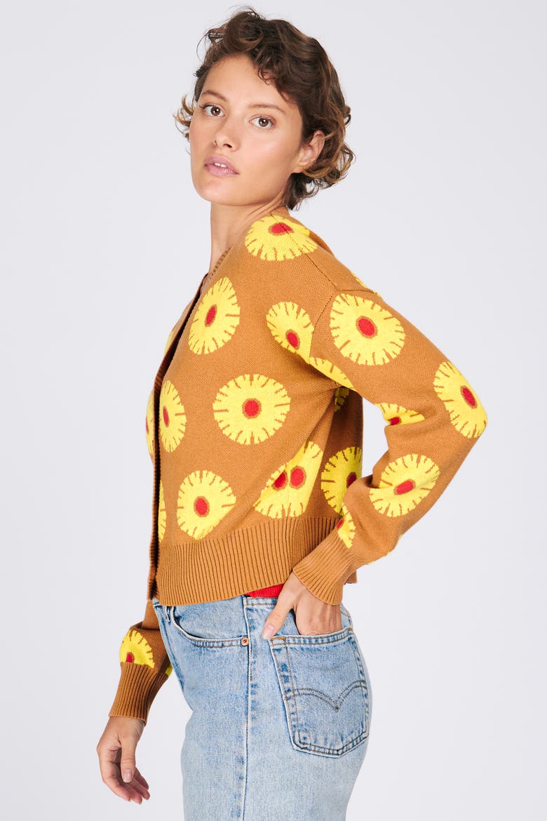 Ana Cardigan, Alternate, color, Pineapple Cake