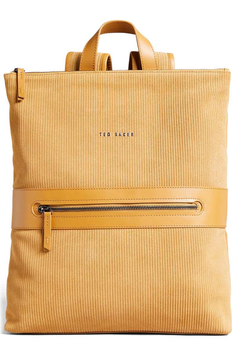 Ted Baker London Tonne Suede Corduroy Backpack, Main, color,