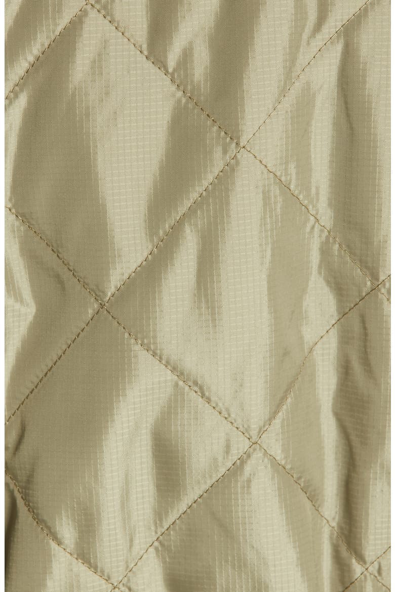 Quilted Ripstop Jacket, Alternate, color, ALOE