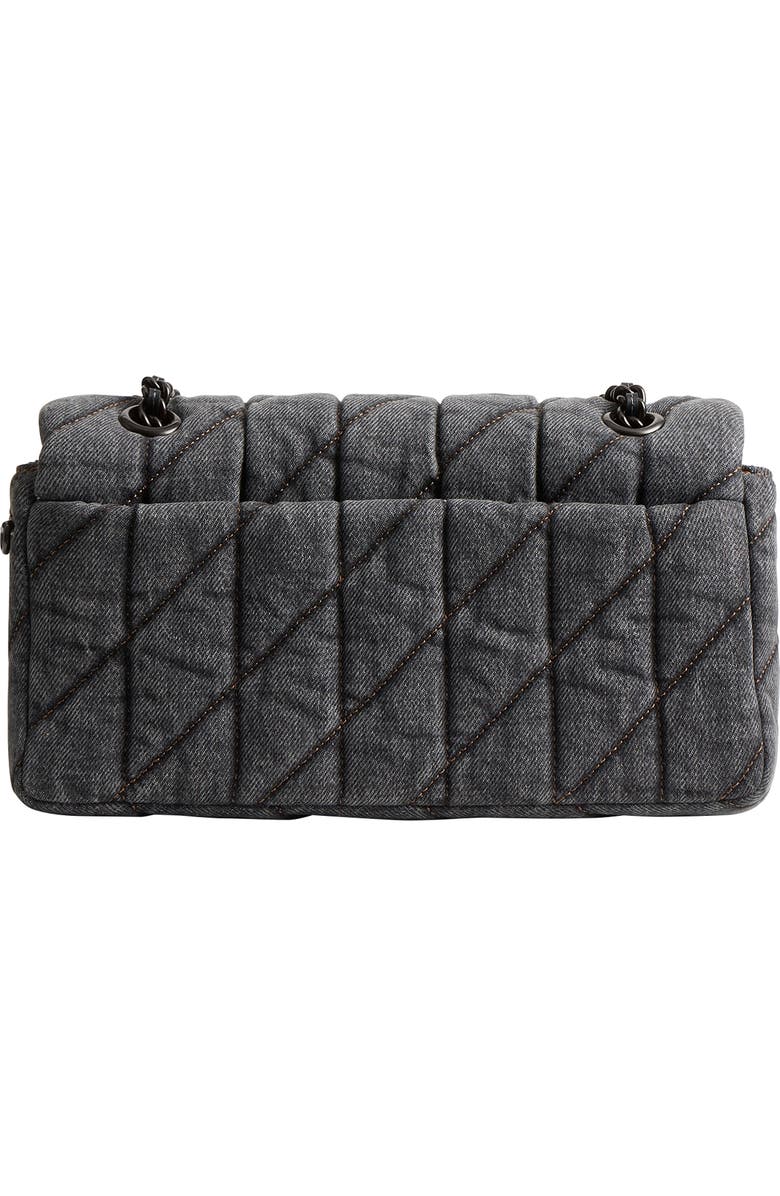 COACH Tabby 26 Quilted Denim Shoulder Bag, Alternate, color,